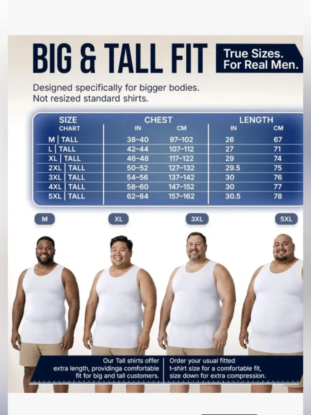 Men's White Compression Tank Top